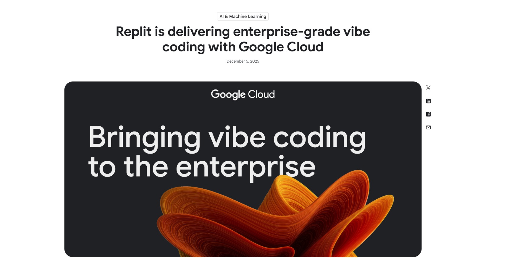 谷歌下注“氛围编程” 向亚马逊系Anthropic发起挑战